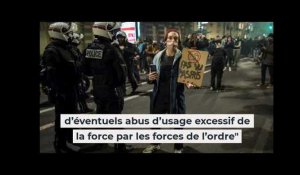 Loi "sécurité globale" : l'ONU alerte la France sur les Droits de l'Homme, débordements à Paris