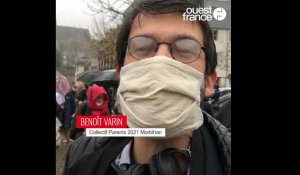 Vannes. Benoît Varin du collectif Parents 2021 Morbihan explique pourquoi ils sont contre le port du masque pour les enfants