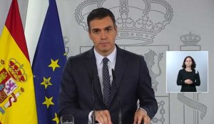 Espagne : Pedro Sanchez proclame la mise en place d'un couvre-feu