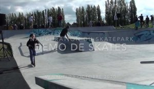 Inauguration du skatepark à Caudry