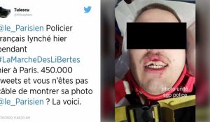 Manifestation contre la loi "sécurité globale" : un policier lynché à Paris