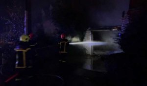Incendie de garage à Saint-Omer