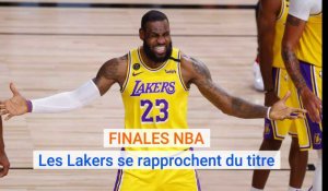 NBA Finals:les Lakers se rapprochent du titre