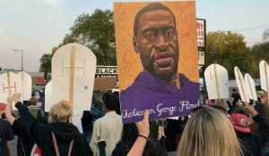 Mort de George Floyd: manifestations après la libération du policier Derek Chauvin