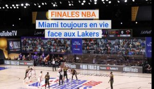 NBA: Miami toujours en vie dans la finale contre les Lakers