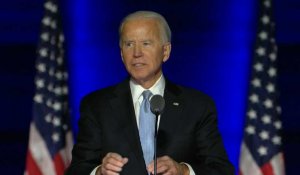 Joe Biden remercie les électeurs pour sa "victoire convaincante"