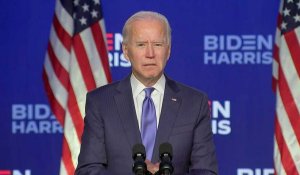 Présidentielle américaine: "Nous allons gagner cette élection" affirme Joe Biden