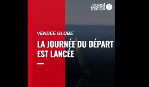 Vendée Globe 2020 : la journée est lancée.