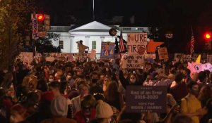 Victoire de Biden: les célébrations continuent devant la Maison Blanche