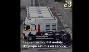 Toulouse: Et voici l'hôpital mobile d'urgence, prêt à se déployer en 20 minutes