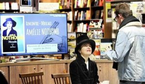 Amélie Nothomb : son coup de gueule contre la fermeture des librairies