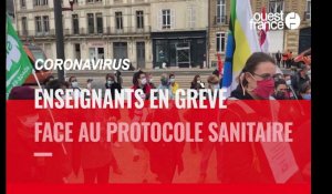 Coronavirus. Les enseignants en grève pour dénoncer les protocoles sanitaires
