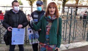 Michèle Olkowicz, directrice de l'école du Centre, réagit à la mise en place de boîtiers d'alarme dans les écoles d'Aix-les-Bains