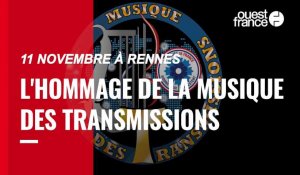 Rennes. L'hommage de la musique des transmissions au 11 novembre