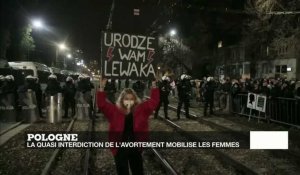 Face au recul du droit à l'avortement en Pologne, une mobilisation sans précédent