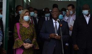 Présidentielle en Côte d'Ivoire: Ouattara appelle ses opposants à renoncer à la "désobéissance civile"