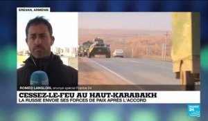 Cessez-le-feu au Haut-Karabakh : la Russie envoie ses forces de paix après l'accord