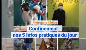 Confinement dans la métropole lilloise : nos 5 infos pratiques du jour