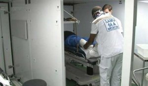 Un hôpital mobile unique en Europe déployé à Bayonne