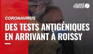 Coronavirus. Des tests antigéniques pour les voyageurs en arrivant à Roissy