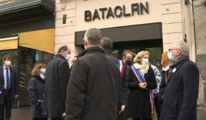 Attentats du 13-Novembre: cinq ans après, hommage devant le Bataclan