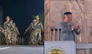La Corée du Nord organise un défilé militaire géant