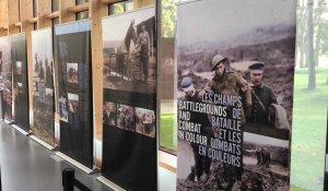 La Grande Guerre en couleur, la nouvelle exposition du centre d’accueil du mémorial de Vimy