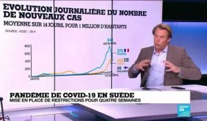 Covid-19 : l'exception suédoise touche à sa fin avec la mise en place de restrictions pour quatre semaines