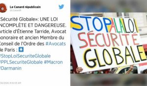 Le texte controversé "sécurité globale" en attente du feu vert de l'Assemblée