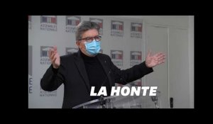 Mélenchon dénonce des images qui "nous couvrent de honte" et réclame le départ de Lallement