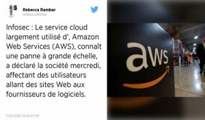 Etats-Unis: panne géante du service de cloud Amazon Web Services