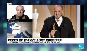 Mort de Jean-Claude Carrière : "Un frère, un camarade et un partenaire merveilleux"