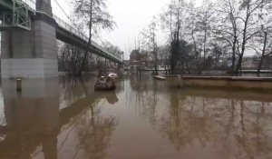 La plaine du Mont-Olympe sous l'eau