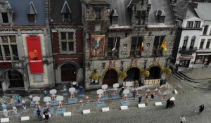 La ville de Binche privée de son carnaval - Drone, Belga