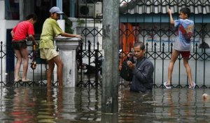 Jakarta inondée, 1300 personnes évacuées