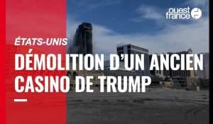 VIDÉO. États-Unis : un ancien hôtel-casino de Donald Trump démoli par implosion à Atlantic City