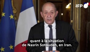 Iran: la France très "préoccupée" pour Nasrin Sotoudeh, demande la libération de Fariba Adelkhah