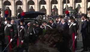 Rome : funérailles nationales de l'ambassadeur et de l'officier de police italiens tués lors d'une attaque en République Démocratique du Congo