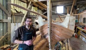 Thomas Liénard construit deux flobarts pour la Route du poisson qui aura lieu à Boulgne-sur-Mer