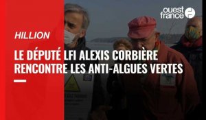 VIDÉO. Alexis Corbière en visite à Hillion