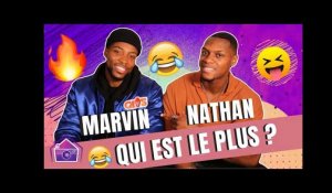 Marvin et Nathan (LPDLA8) : Qui est le plus ? Ils se ressemblent beaucoup, on dirait des jumeaux !