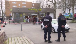 Fusillade à Rennes: images de la police sur les lieux