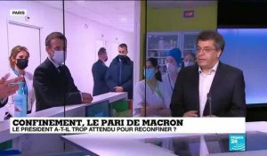 Covid-19 : Emmanuel Macron a-t-il trop attendu pour reconfiner ?