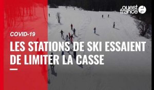 VIDÉO.Covid-19 : les stations de ski essaient de limiter la casse