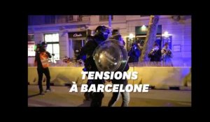 À Barcelone,  une nouvelle manif de soutien à Pablo Hasél dégénère