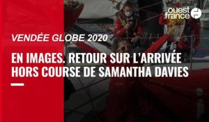 VIDÉO. Vendée Globe 2020. Retour en images sur l’arrivée hors course de Samantha Davies