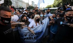 Manifestation en Argentine pour demander "justice pour Maradona"