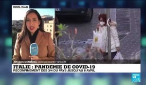 Covid-19 en Italie : renconfinement des 3/4 du pays jusqu'au