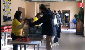 Ariège : distribution alimentaire à l'université de Foix