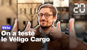 Paris : On a testé le Véligo Cargo, le biporteur qui en a dans le caisson